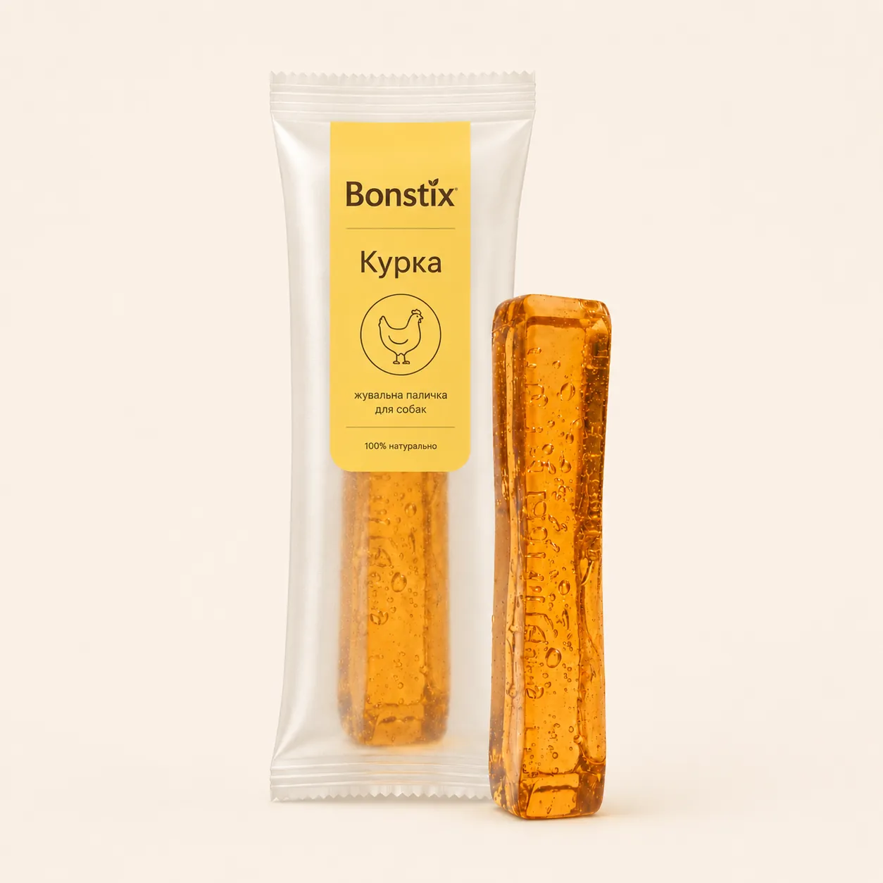 Жувальний стік Bonstix, Курка