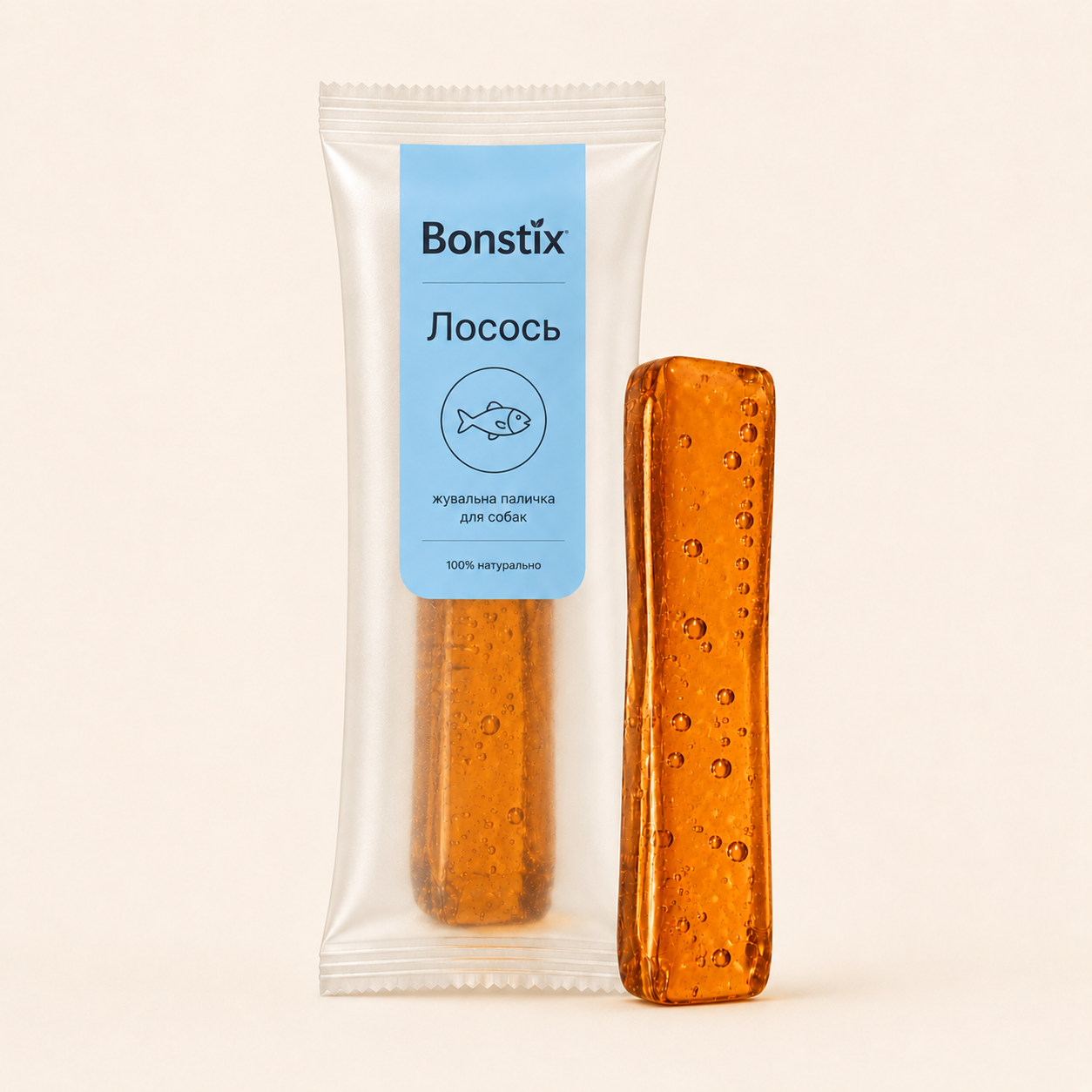 Лосось з ламінарією, стік BONSTIX